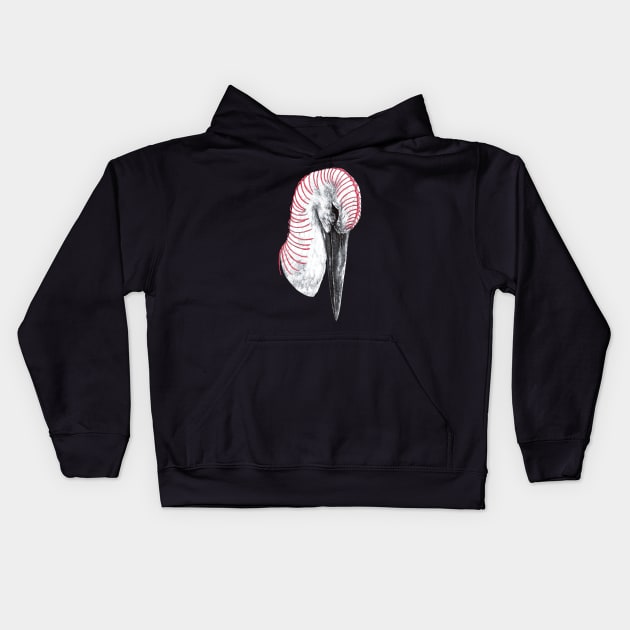 Throat Kids Hoodie by Sara Baun